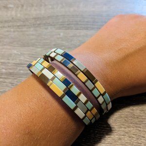 Noonday Collection Bangle Bracelets - set of 5